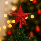 Ponteira Estrela Gliter 15cm