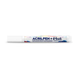 Caneta Marcador Para Tecido Acrilpen Plus Branco Acrilex