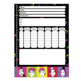 Caderno Grande Universitário Dos Rosa Emilly Vick Capa Dura 1 Matéria 80 Folhas Animativa