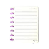 Caderno Disco Pequeno Com Elástico Teens SkyPaper