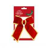 Laço de Feltro Vermelho 16Cm