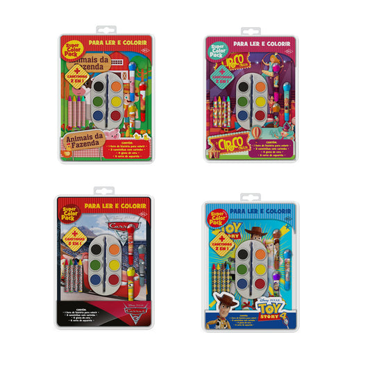 Livro De Colorir Super Color Pack