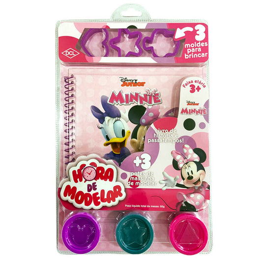 Kit Hora De Modelar Com Livro de História e Passatempo