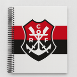 Caderno Universitário Grande Capa Dura Flamengo 10 Matérias