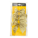 Laço Decorado Glitter Com 4