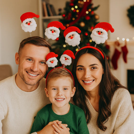 Anúncio Tiara de Natal Papai Noel