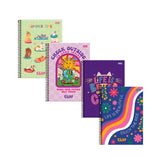 Caderno Universitário Capa Dura Cliff Girl 10 matérias Foroni