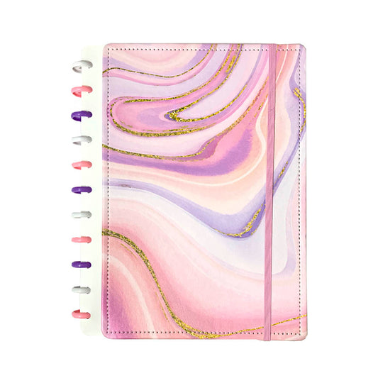 Caderno Disco Mármore Grande