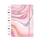 Caderno Disco Mármore Grande