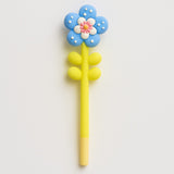 Caneta Esferográfica Flor 0.7mm Azul Win Paper