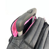 Mochila Escolar de Rodinha 360 Rebecca Bonbon Brilhosa Original Clio