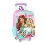 Mochila Infantil De Rodinha Barbie Original Luxcel