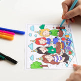 Hidrocor Canetinha Lavável Com 12 Cores Sertic