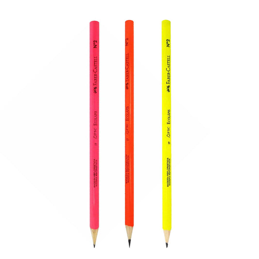 Lápis Preto Neon - Faber Castell