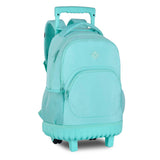 Mochila Escolar De Rodinha Teen Pastel Clio