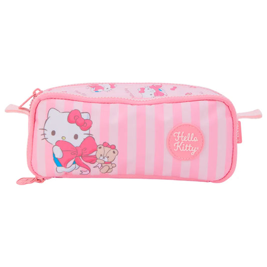 Estojo Duplo Escolar Hello Kitty College Original Xeryus