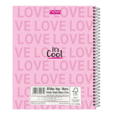 Caderno Grande Universitário Capa Dura 1 Matéria 80 Folhas It's Cool Nova Cadernos