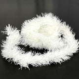 Festão Branco Brilhoso 9cm 2m