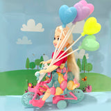 Boneca Linda Bell Pettit Com Acessórios