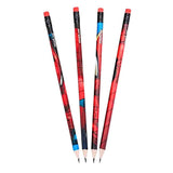 Lápis Preto Com Borracha Homem Aranha Molin