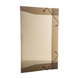 Pasta Plástica Aba Ofício Fumê Dello