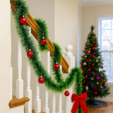 Festão Opaco Verde/Verde 12Cm - 2M