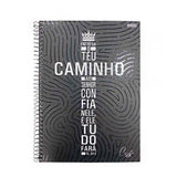 Caderno Universitário Capa Dura Cristo 1 Matéria SD