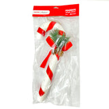 Bengala Natalina Decorada Com Pinha 30cm