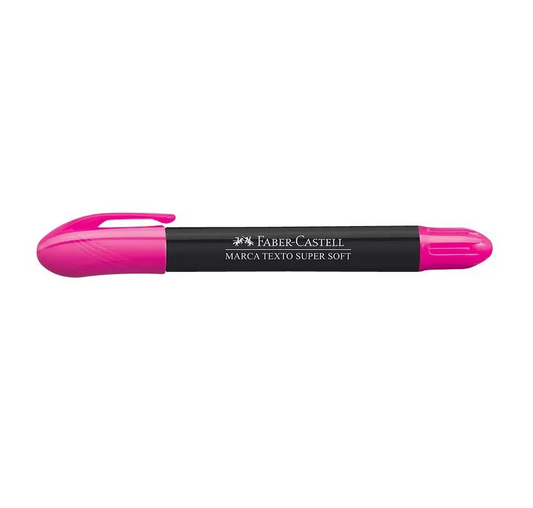 Marca Texto Gel Rosa - Faber Castell