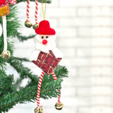 Anúncio Enfeite De Natal Papai Noel Pendente Feltro Decoração de Árvore