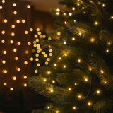 Cordão Luminoso 450 Leds Branco Quente Com 8 Funções