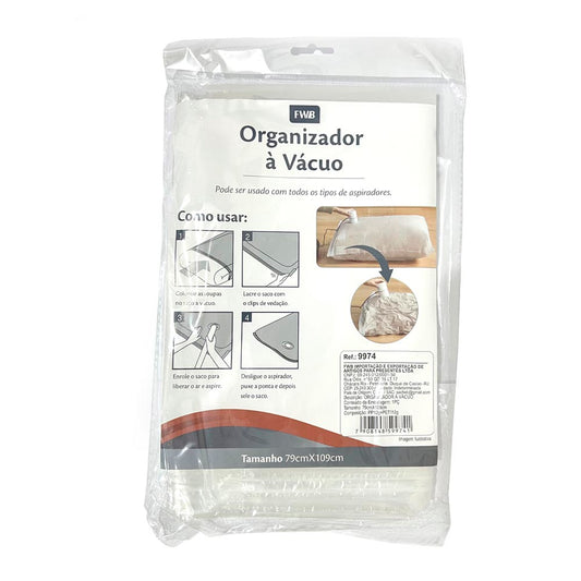 Saco Organizador a Vácuo Multiuso 79cm x 109cm