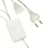 Cascata De Natal Estrela 136 Leds 3m Pisca Pisca 8 Funções 127v Iluminação E Decoração