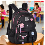 Mochila Escolar Rebecca Bonbon Love Black Clio