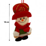 Enfeite De Natal Papai Noel Feltro Decoração Pendente Árvore