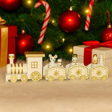 Enfeite De Natal Trenzinho MDF 19cm Decoração Casa