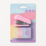 Mini Grampeador 26/6 + 400 Grampos