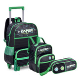 Kit Mochila Infantil de Rodinha Gamer Start Original Clio