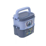 Mini Marmita Stitch Dupla Com Garfinho e Divisória 440ml