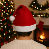 Anúncio Kit Gorro De Natal Touca De Papai Noel Veludo/Cetim/Feltro