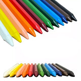 Giz de Cera Triangular Com 12 Cores Acrilex