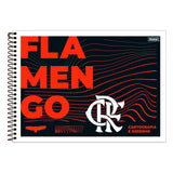 Caderno De Desenho E Cartografia Flamengo 80F Foroni