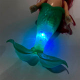 Boneca Fofa Sereia Encatada Com Luz