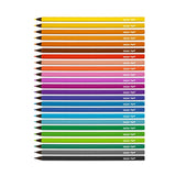 Lapis de Cor Reciclado Wave Com 24 Cores Summit