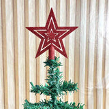 Anúncio Ponteira De Natal Estrela Enfeite Decoração de Árvore