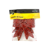 Laço Glitter Vazado 10Cm