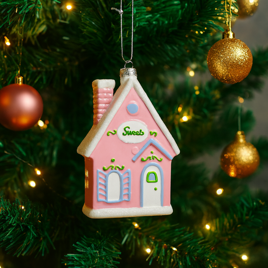 Enfeite de Natal Casa Candy