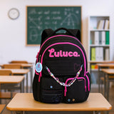 Mochila Escolar Luluca 3B Miçanga Original Clio