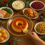 Anúncio Bandeja De Natal Decorativa Retangular/Redonda/Oval Mesa Natalina