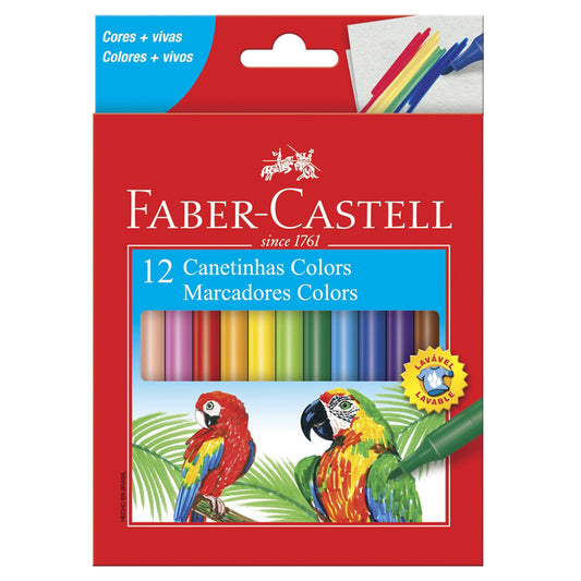 Hidrocor Com 12 Faber Castell